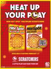 California Lottery Hot Spot Key Visual
