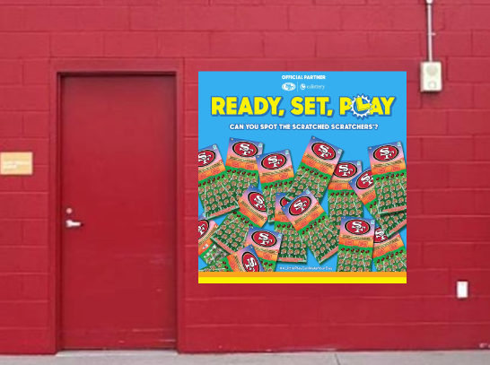 Interactive Creative Ad at Levi Stadium