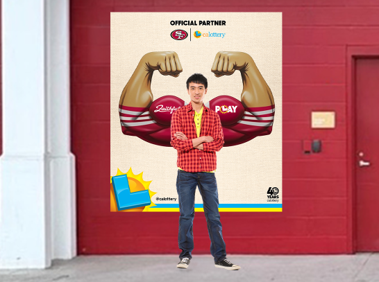 LEVI'S Stadium Interactive backdrop