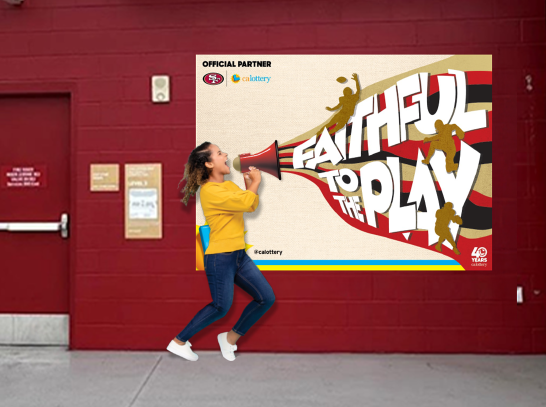 LEVI'S Stadium Interactive backdrop