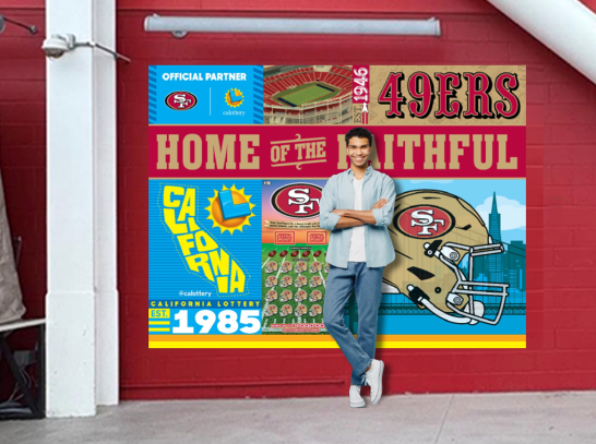 LEVI'S Stadium Interactive backdrop
