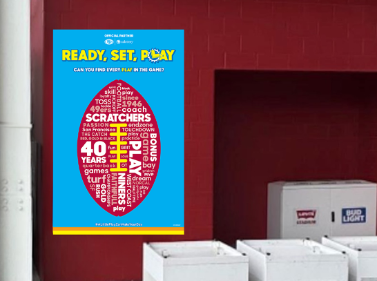 LEVI'S Stadium Interactive backdrop