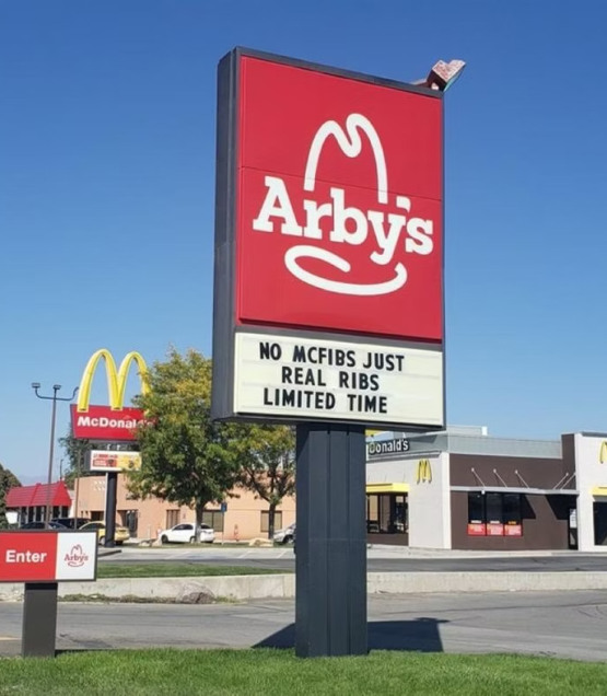 Arby's Marquee sign